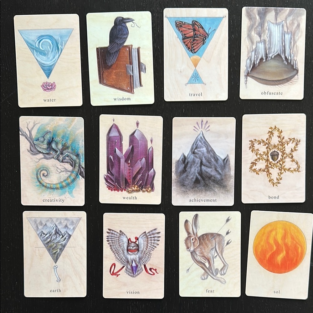 Earthbound Oracle Divination Deck - Picture 3 of 6